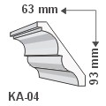 KA-04 - Beltéri holker díszléc
