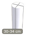 Tömör oszlop - sima (30 - 34 cm átmérő)