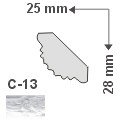 Marbet C-13 Mintás dekorléc