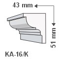 KA-16 Karnistakaró díszléc