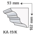 KA-19 Karnistakaró díszléc
