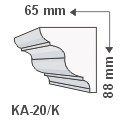 KA-20 Karnistakaró díszléc