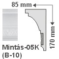 Mintás-05 karnistakaró díszléc (B-10 betéthez)