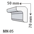 MN-05 Minimal design stukkó