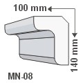 MN-08 Minimal design stukkó
