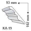 KA-19 - Beltéri holker díszléc