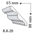 KA-20 - Beltéri holker díszléc